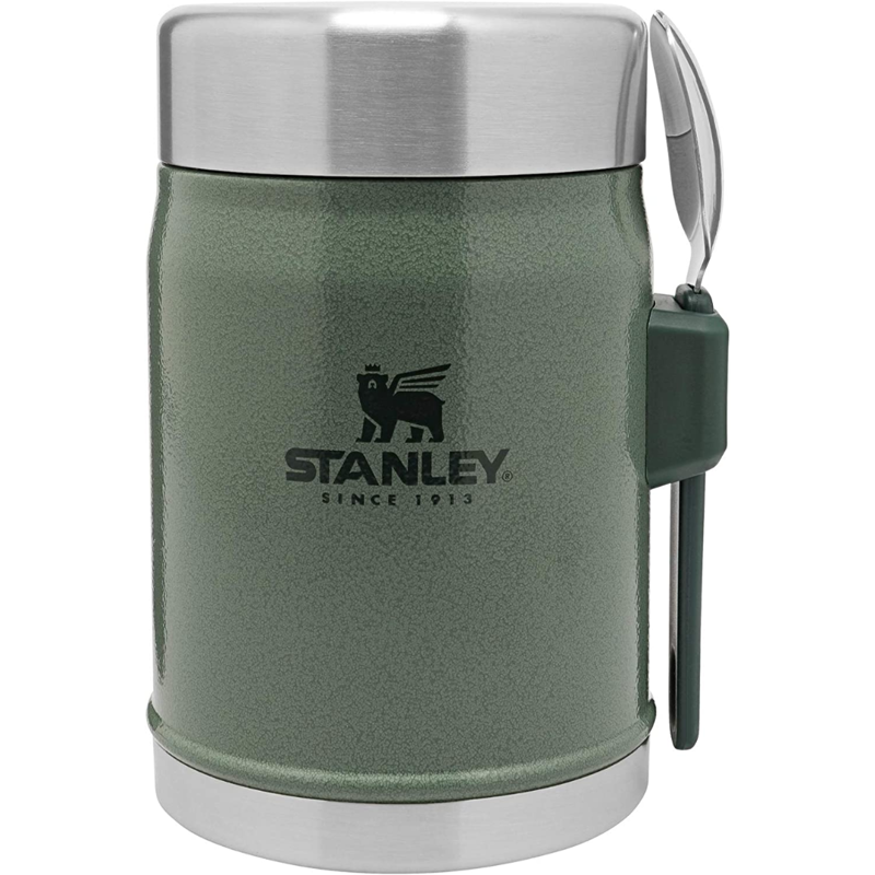 Stanley Legendary Food Jar  Spork Hammertone Green